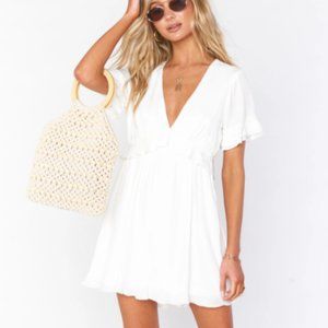Show Me Your MuMu Virginia Dress White